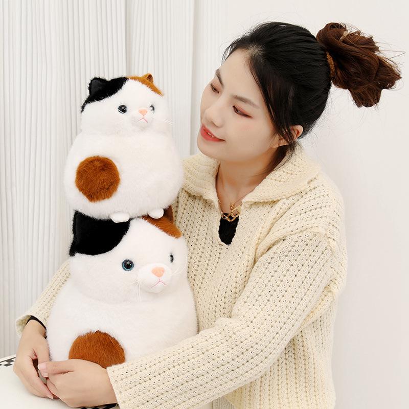 Милый милый пухлый котенок кукла плюшевая игрушка кукла кошка детская компания успокаивающая кукла