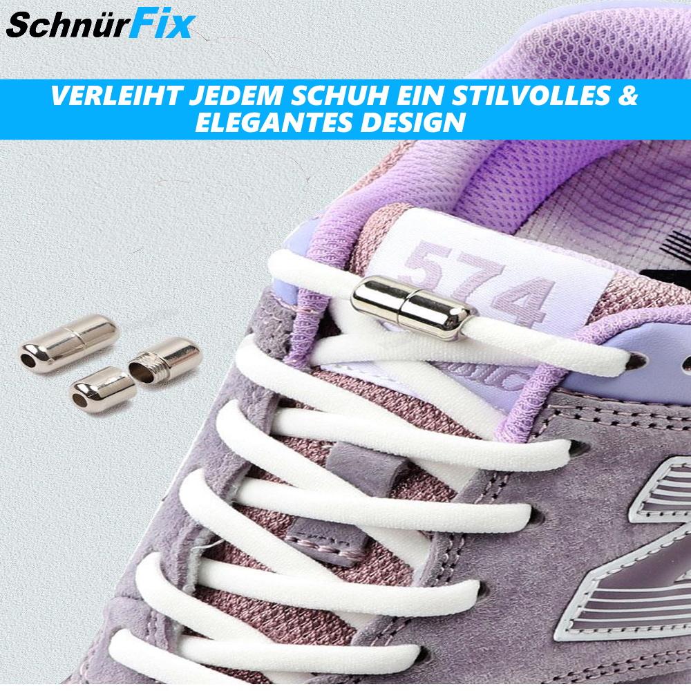SCHNÜRFIX шнурки быстросъемные без завязывания шнурки эластичные плоские