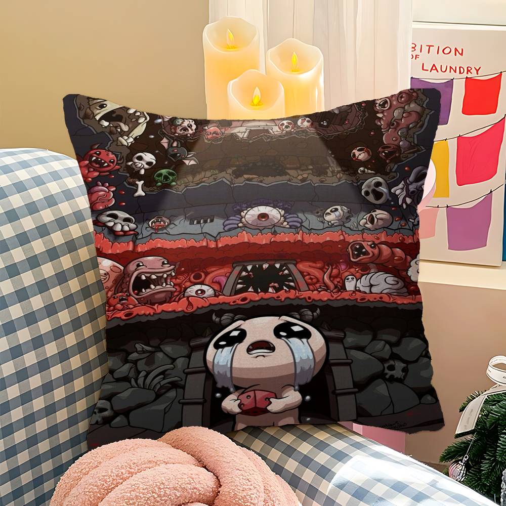 Классическая игра The Binding Of Isaac 45*45см Наволочка Декоративная Наволочка для Подушки Домашняя Наволочка для Подушки на Диван