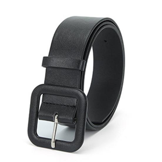 Женский ремень, однотонный, толстый, небьющийся, регулируемый, гладкий, украшение на талию, широкий пояс из искусственной кожи на талии