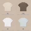 Streetwear Basic T Shirt With Small High Collar For Casual And Sports Use