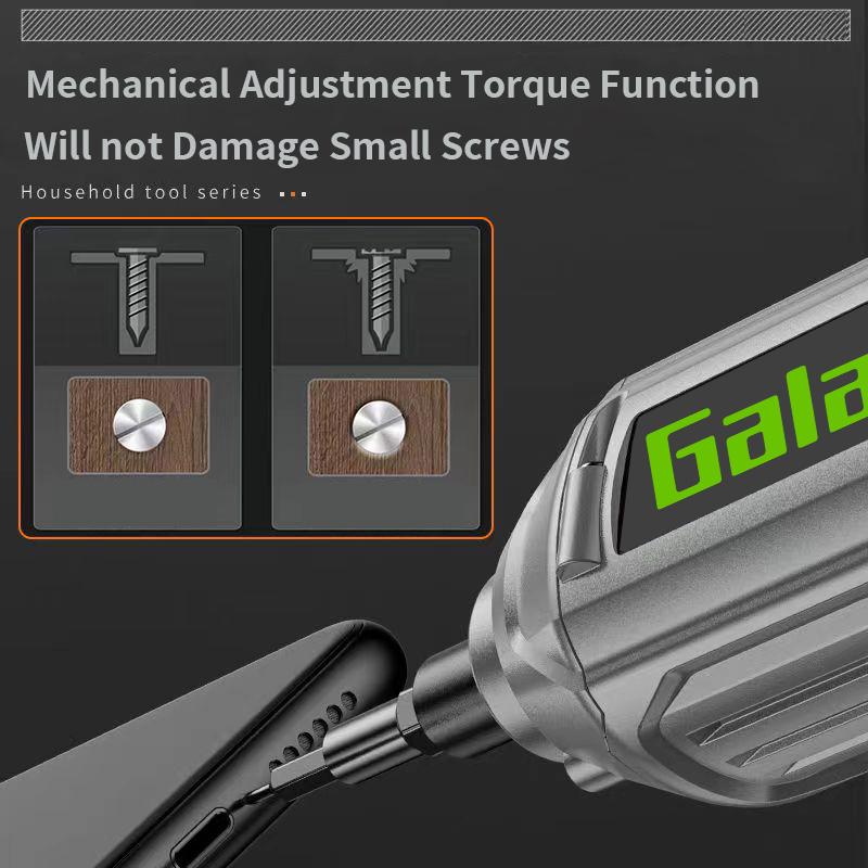 Набор прецизионных электрических отверток 41 в 1, беспроводной инструмент для ремонта со светодиодной подсветкой, 5 настроек крутящего момента для инструментов для домашнего ремонта своими руками