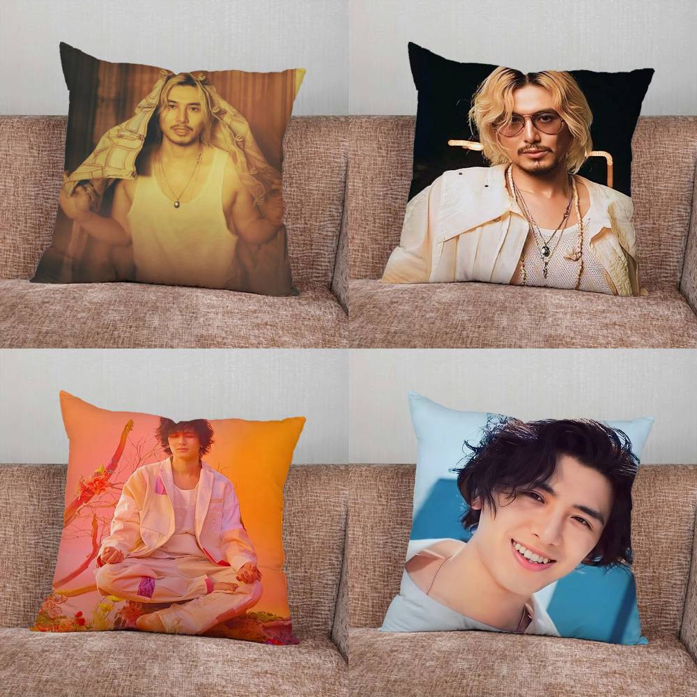 FFujii Singer Kaze Pillow Case Pillowcase Home Sofa Cushions Car Cushions Pillowcover Office Pillowshell Pillow