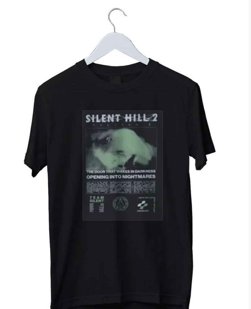 Silent Hill 2 Графический Принт Унисекс Футболка S M L XL 2 3 4 XL Унисекс Футболка