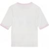 Ganni Ss23 Butterfly Print Pullover Round Neck T-Shirt Women Tops White T3353-151
