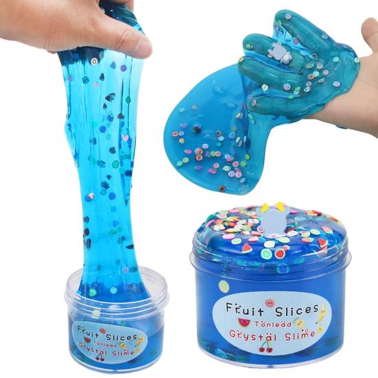 Облако Кристалл Слизь Игрушка Различные Мягкие Эластичные Нелипкие Игрушки Для Снятия Стресса Грязь Снятие Стресса