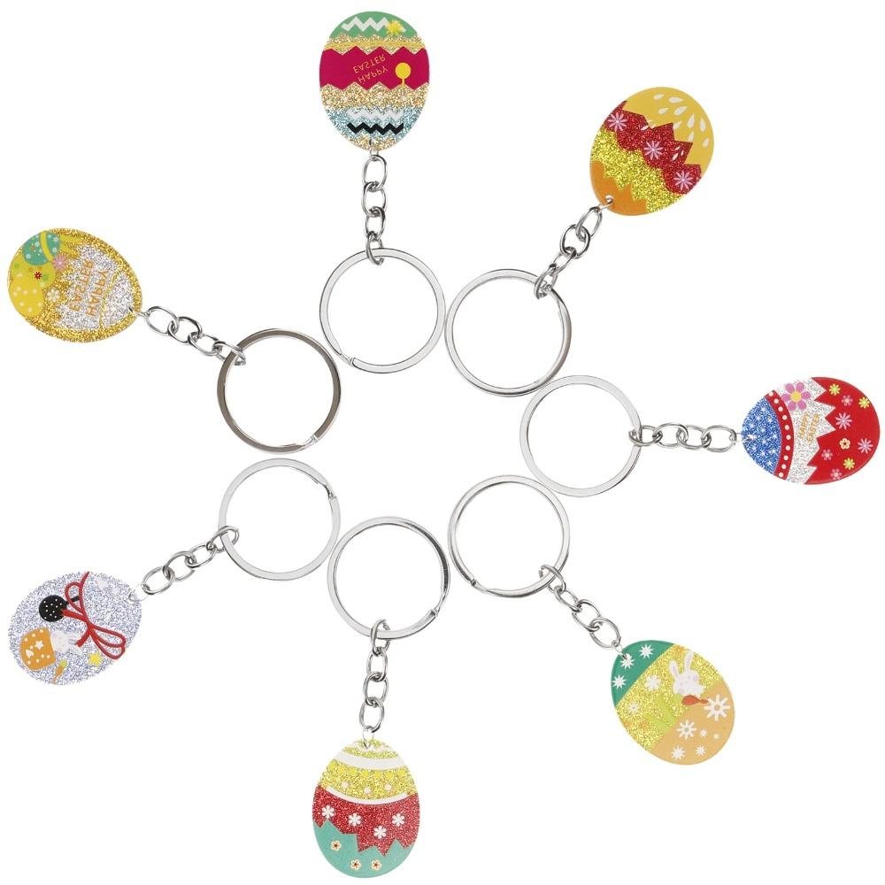 Счастливой Пасхи Яйцо Пасхальный Брелок Кролик Пасхальный Кролик Брелок Пасхальное Яйцо Брелок Автомобильный Брелок
