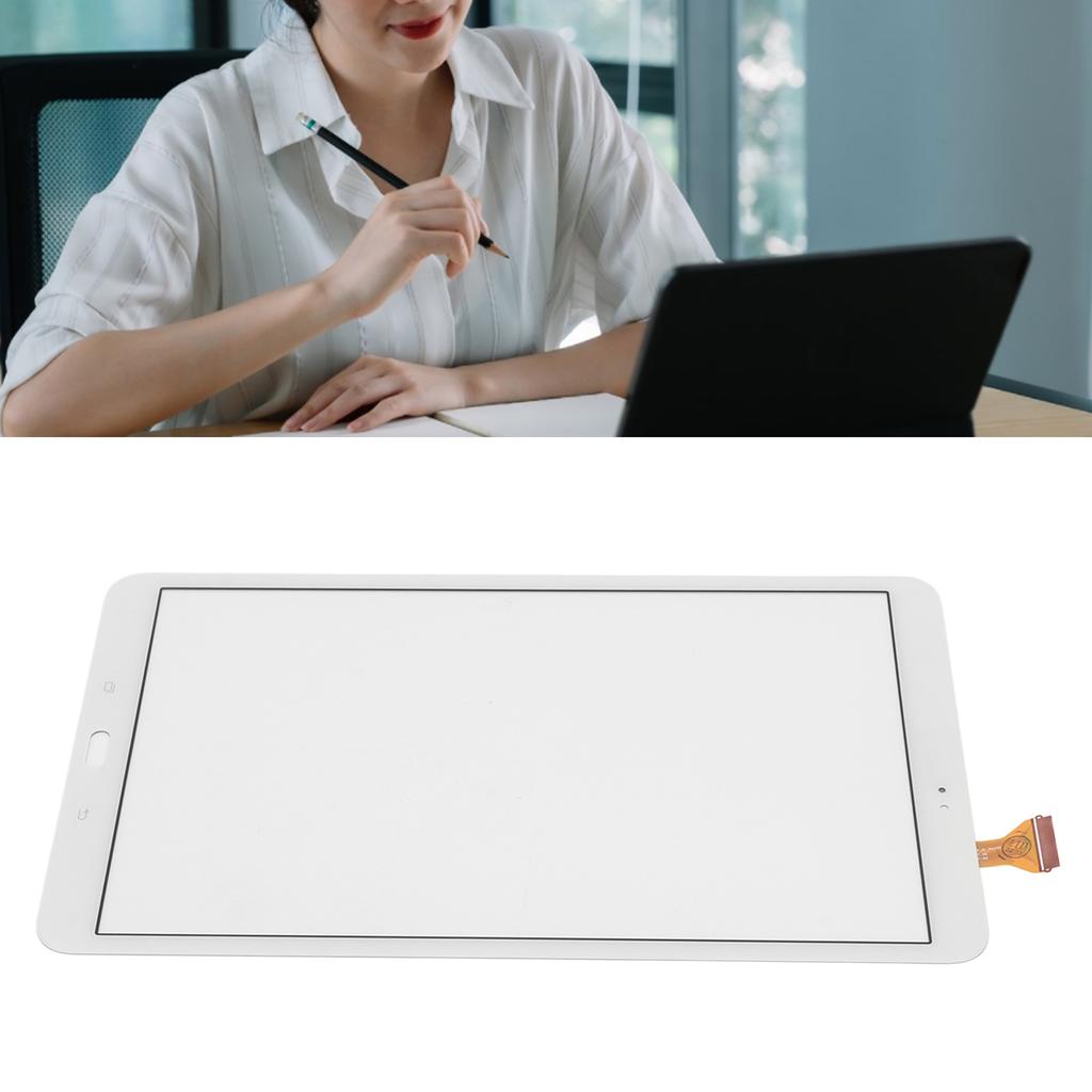 Белый 10,1-дюймовый планшетный компьютер Тачскрин Дигитайзер Замена для Samsung Galaxy Tab A SM T580