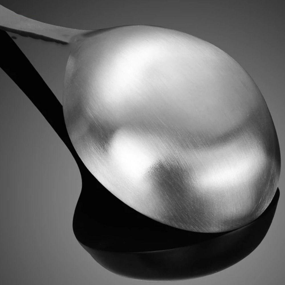 Large Size Tablespoon Long Handle Big Soup Spoon Tableware Serving Spoon  Restaurant