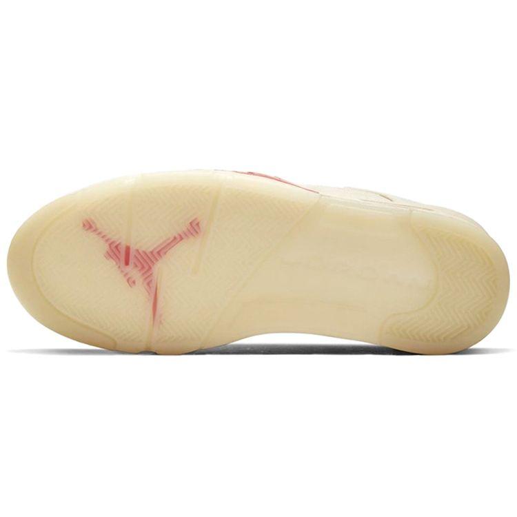 Air Jordan 5 Retro Low Китайский Новый год 2021 Кроссовки унисекс Кремовый Парус Чили-Красный DD2240-100