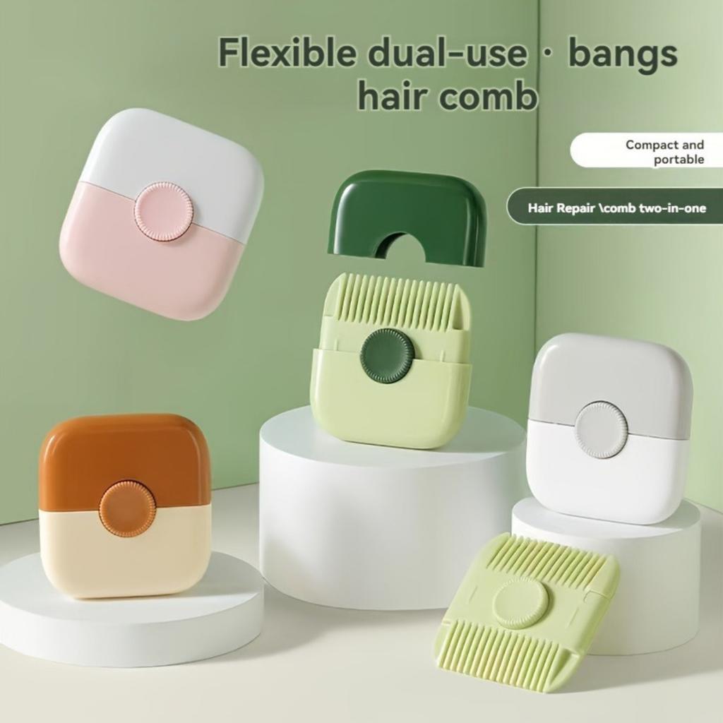 Расческа для стрижки волос 2 в 1 — многофункциональный, простой в использовании инструмент для ежедневной стрижки и прореживания всех типов волос