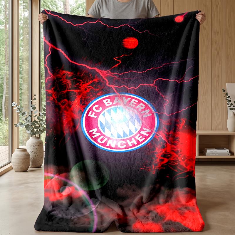 Bayern Munich Theme blanket Soft Flannel Fleece Blanket Warm Lightweight Throw Blanket for Home Sofa Bed