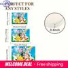 Pokemon Eevee Evolutions Group with Pikachu Print Non-slip Doormat, Soft Absorbent Floor Rug for Home Decor