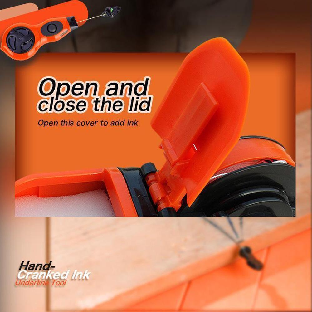 Автоматическая перемотка столярных изделий, чернильница, деревообрабатывающий маркер, плотник, инструменты для рисования линий, дерево