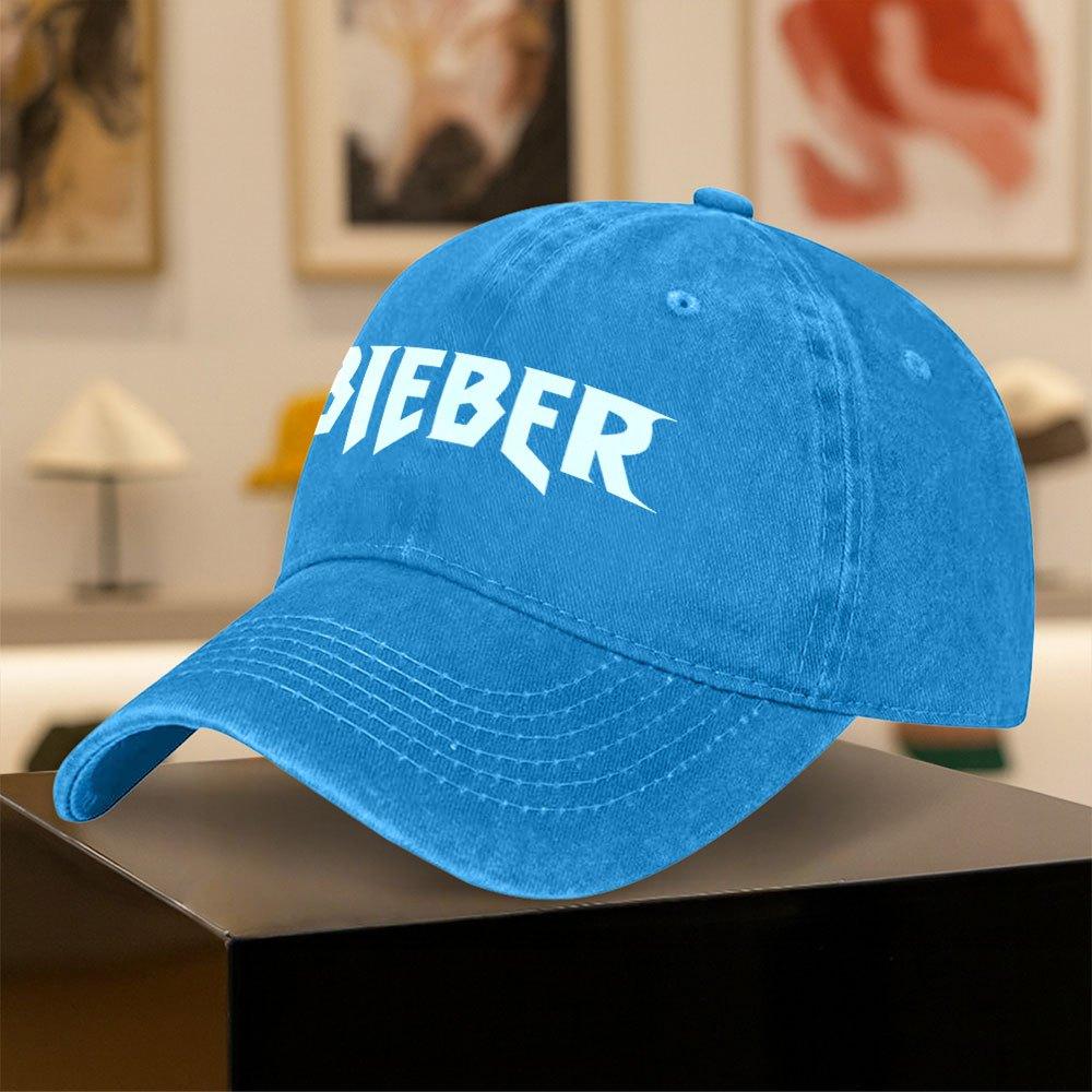 Classic Trendy Printed BieberStyle Baseball Cap the Best Accessory for Men and Women on the Go a Fashionable Classic Vintage