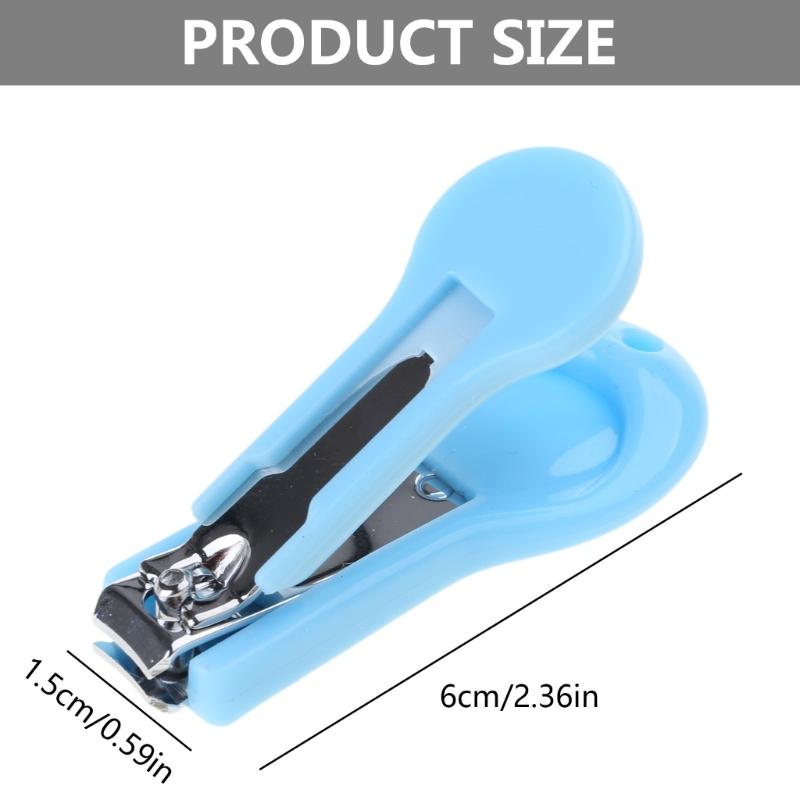 Baby Nail Cutters Shower Pink/Blue Kids Nail Clippers Safety Infant Finger Toe Trimmer Scissors Children Healthcare Tool