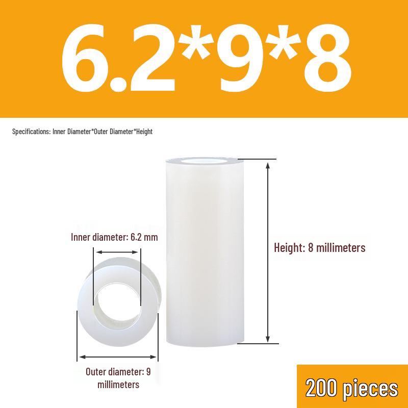 Plastic Insulating Spacer Sleeves M5-M12