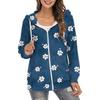 Winter Floral Butterfly Printed Hooded Sweatshirt Sportwear Coat for Women Zipper Down 3D Pocket Hoodies Autumn Women's Clothing