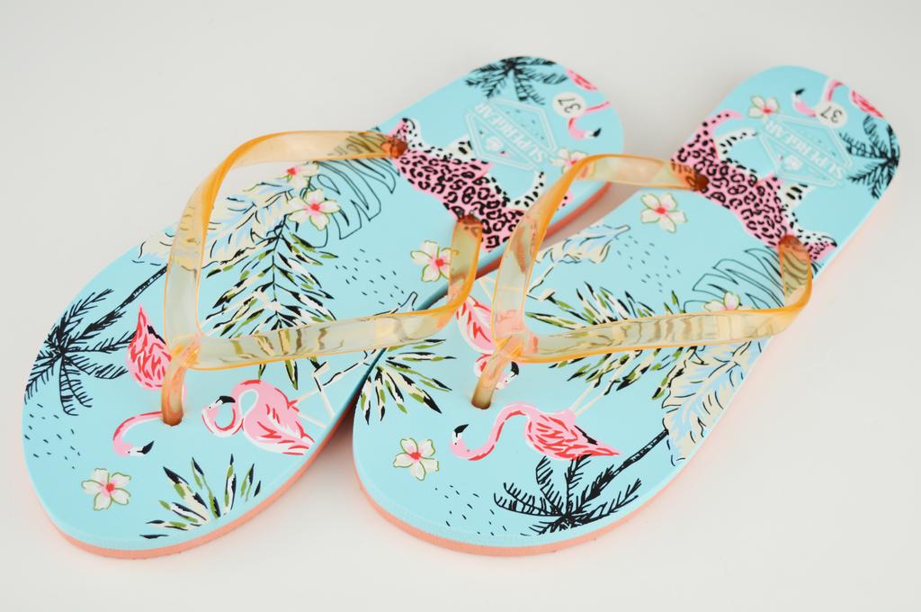 Вьетнамки женские SuperGear 1688 36 Голубые