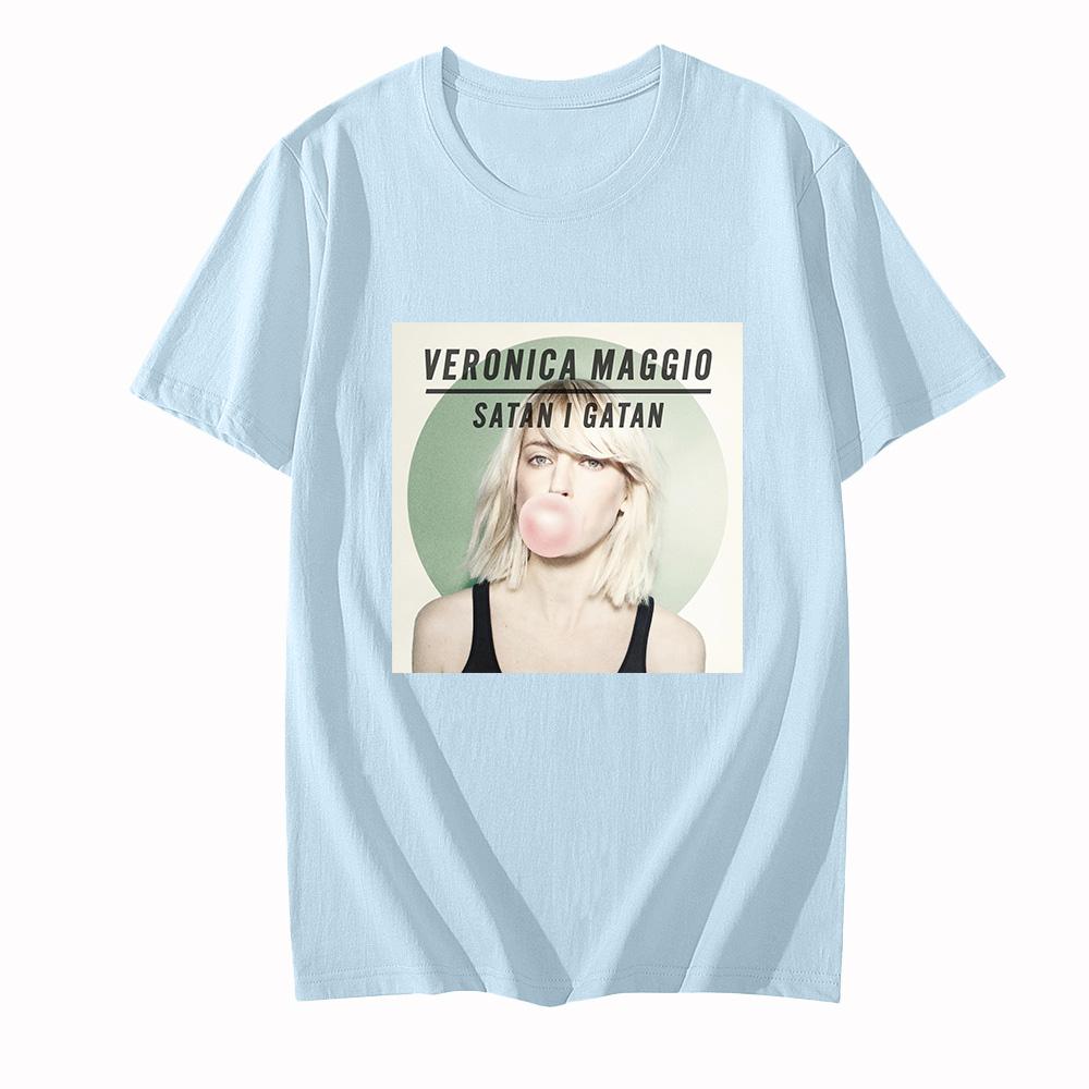 Veronica Maggio T-Shirt Women/men Short Sleeve Summer Cotton T-shirts Casual Tee Comfortable O-neck Clothing