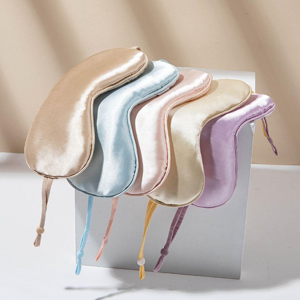 Mulberry Silk Silk Sleep Eye Mask Ventilate Eye Care Tools Soft Shading Sleeping Mask Women