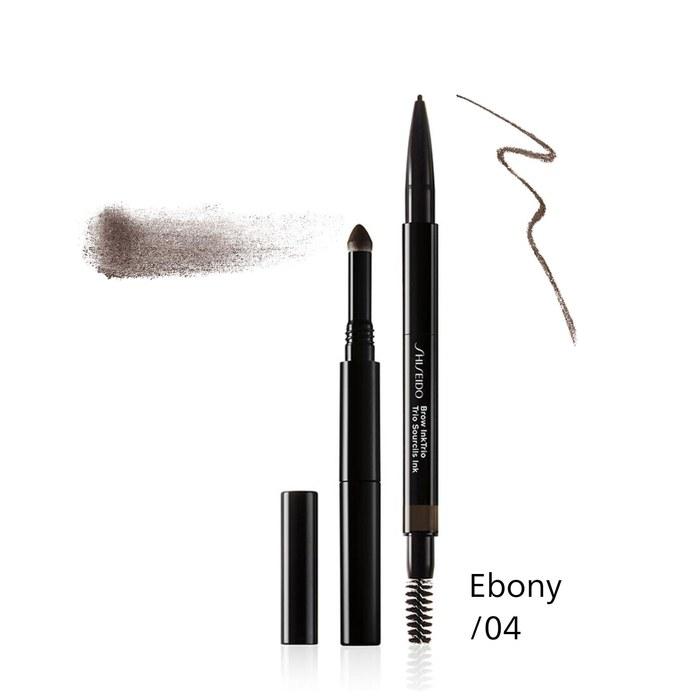SHISEIDO Набор для бровей Ink Trio 04 Эбони (0,06 г/0,25 г)