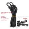 1set Heavy Duty Elastic Bungee Shock Cord Strap Stretch Plastic Hook for Car Luggage Tent Kayak Boat Canoe Bikes Rope Tie