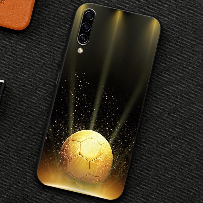 Мягкий чехол для Samsung Galaxy A30 A30S A50 A50S A10S A70 A20S A10 A40 A7 A9 2018 Силиконовая задняя крышка Футбольная страсть Футбольный мяч