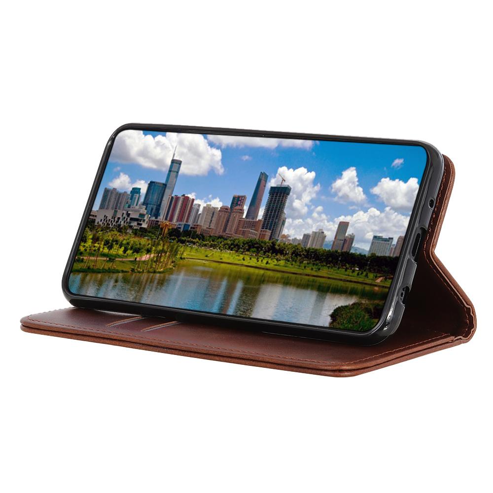 For Samsung Galaxy A37 5G Case Cowhide Texture Split Leather Flip Wallet Phone Cover
