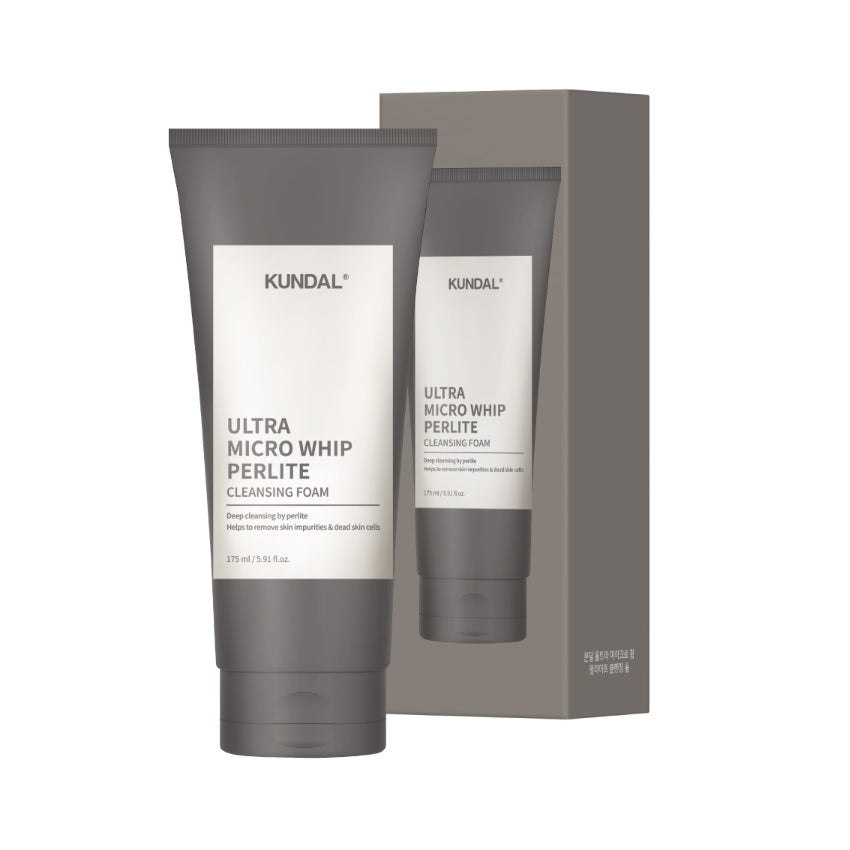 Kundal Ultra Micro Whip Очищающая пенка с перлитом 175 мл*1 шт./2 шт./3 шт.