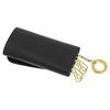 Key Case Key Ring Brand Leather Genuine Leather 4 Rows SKH087 PV0011 Unisex [Ilbizonte] Men's Women's (NERO/Black) [Item]
