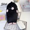 Cute Animal Stationery Pouch Cartoon Mole Pencil Case Plush Large Capacity Pen Pouch