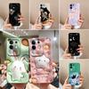 Для Vivo Y29 4G Новый чехол Милый кролик Звездные узоры Мягкий жидкий силикон Супер ударопрочные защитные чехлы Для корпуса Vivo Y 29