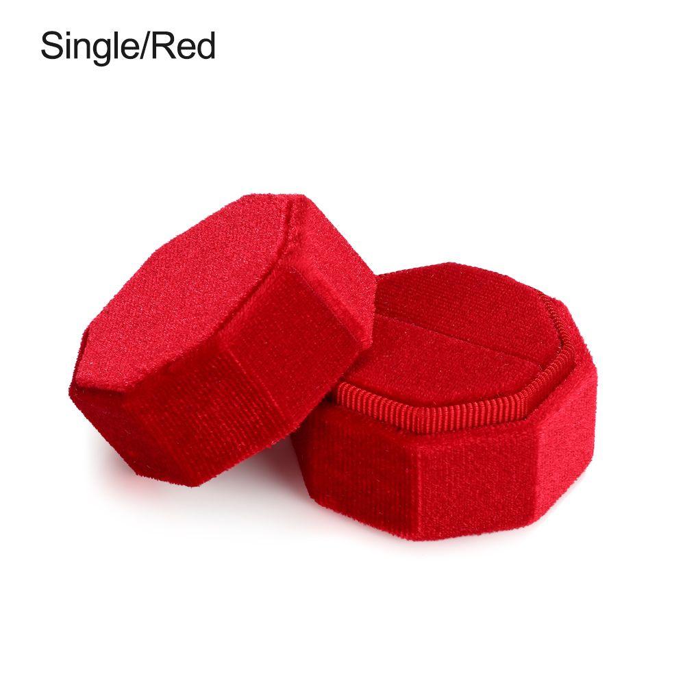 Высококачественная изысканная свадебная шкатулка для хранения колец со съемной крышкой, бархатная шкатулка для хранения ювелирных изделий