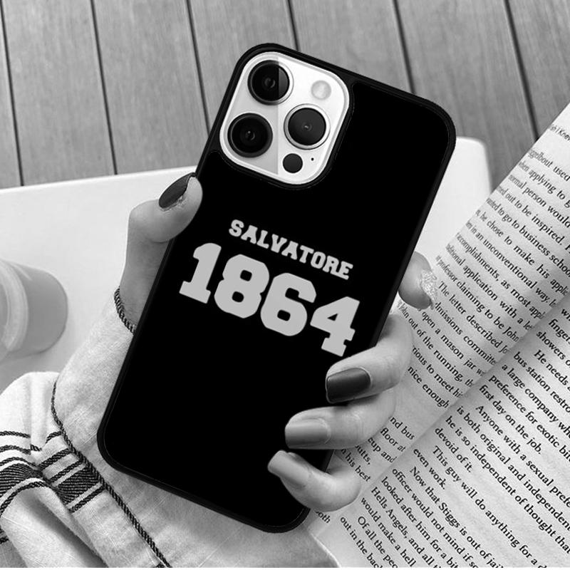 Дневники вампира Сальваторе 1864 Чехол для телефона Для iPhone 16 15 14 X XR XS 11 12 mini 13 Pro MAX Plus чехол-оболочка coque