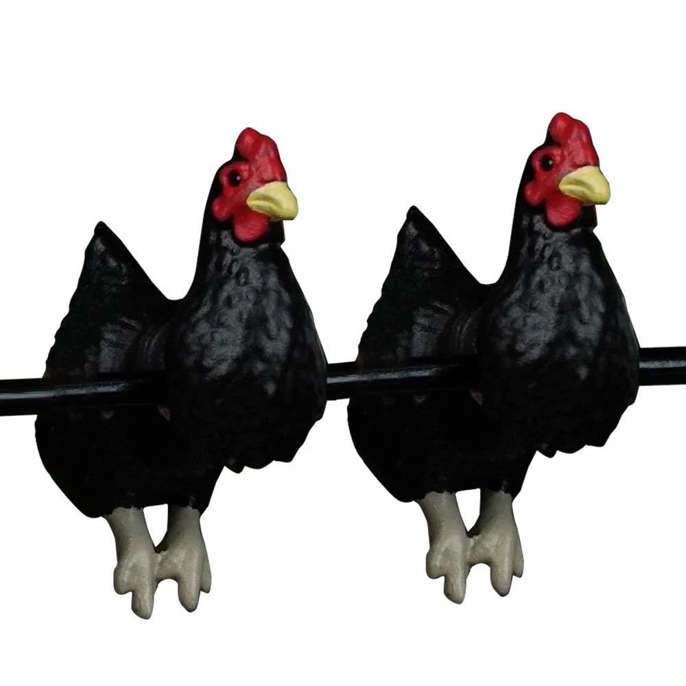 Элегантные Забавные Серьги-Курицы Фермерские Украшения Животные Ретро Серьги Забавные Подарки