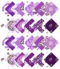 Print  Precut 5-inch Cotton  Fabric  Quilting  Squares  Charm Pack DIY Patchwork Sewing Craft-