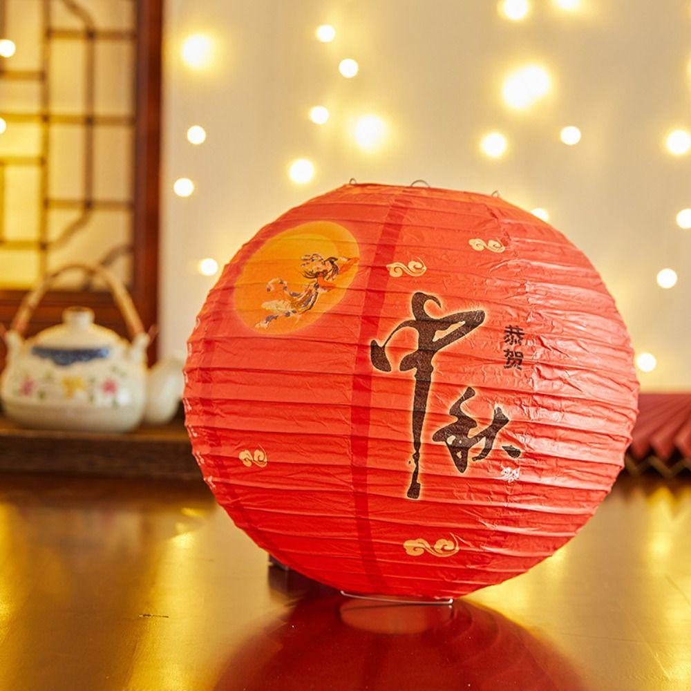 Hanging Chinese Lantern Bamboo Paper Paper Lantern Classical Festival Lantern New Year