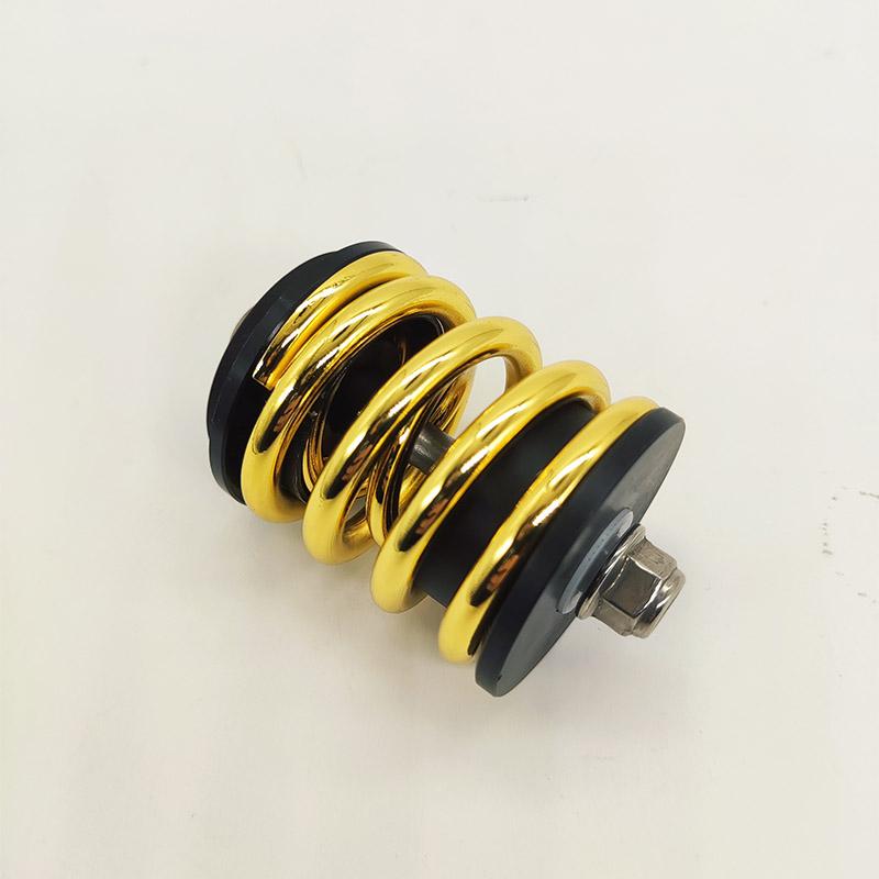 Rear Shock Absorber for Brompton Folding Bike Suspension Accessories Titanium Ti Axis Stainless Steel Spring