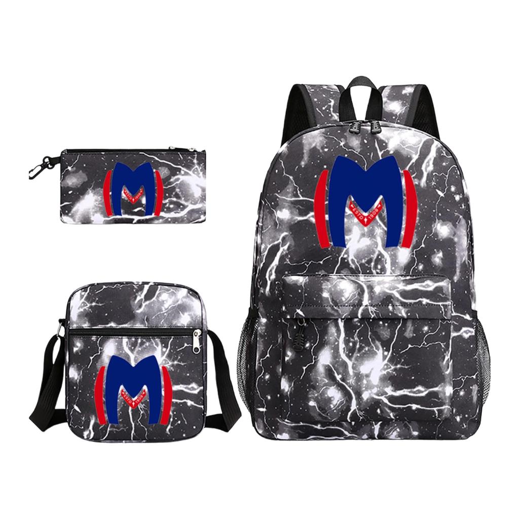 Passionate Sports -inspired Color-blocked Backpack: A Trendy Accessory Paying Homage To Peak Moments.