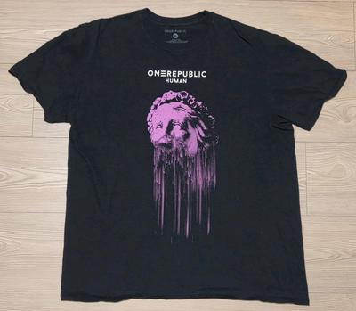Onerepublic 2022 One Republic Human Tour Мужской Размер XL Концертная Футболка Унисекс Футболка