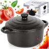 Porcelain baking bowl with lid 300 ml