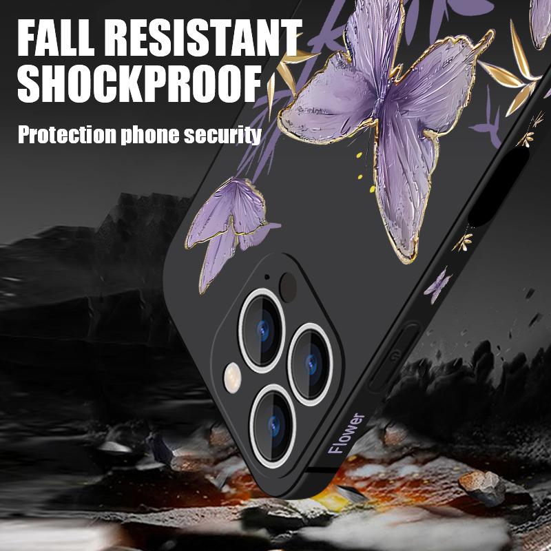 Чехол для Samsung Galaxy S24 S25 S26 Ultra S23 S22 Ultra S21 S20 FE с узором "Бабочка и бамбук" со шнурком для Samsung A56 A17 A26 A16 A36 A55 A54 A15