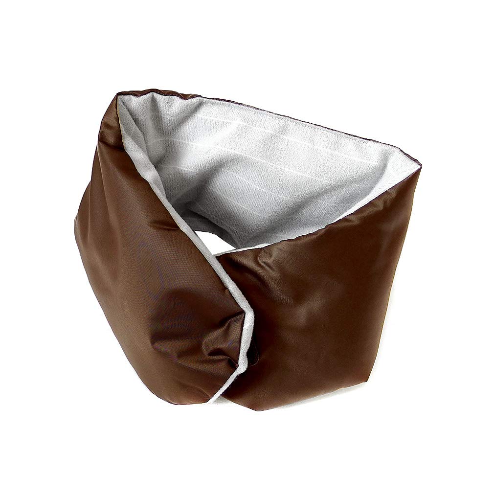 EVERSOUL Пуховый шарф/шаль/снуд, Сделано в Японии, Для улицы, Защита от холода, Антистатический, Теплосберегающий, Пух белого гуся, Коричневый