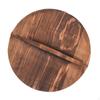 Natural Wood Pan Lid for Kitchen Cookware Protection