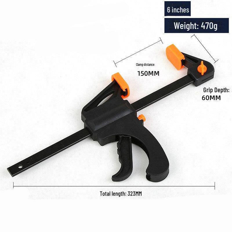 Two-Way Quick Trigger F Clamp for Woodworking