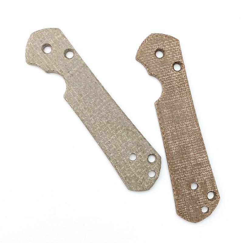 1pc Custom Micarta Material Knife Handle Grip Patch for Chris Reeve Large Sebenza 21 Folding Knife Scale Accessories Make Parts