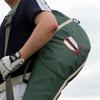 TOURBON Сумка для гольфа Sunday Carry Держатель для клюшек для гольфа Чехол для тренировочного поля, мини-поля, тренировок, Легкий, Для путешествий, Унисекс (зеленый)