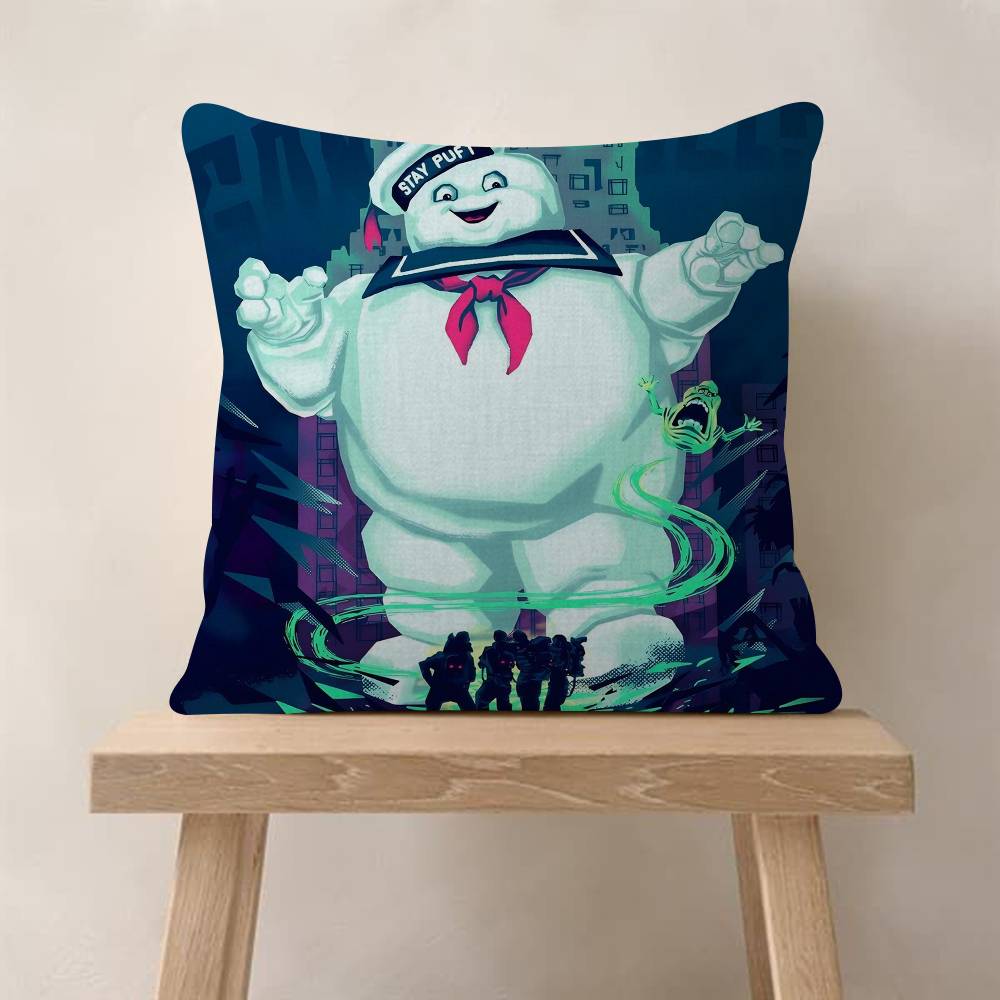 Retro CClassic GGhostbusters Personalized Picture Text Home Decorative Pillows Household Gifts xcm