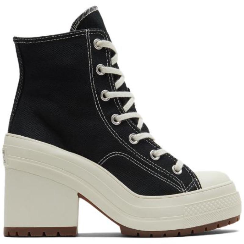 Converse Chuck 70 Стиль на высоком каблуке Высокий верх Канвас Унисекс Черный